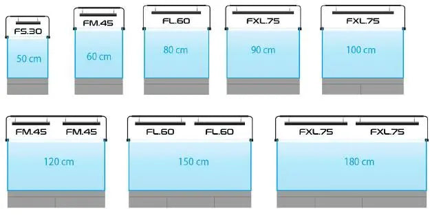 Hyperbar aquarium edge stand Skylight